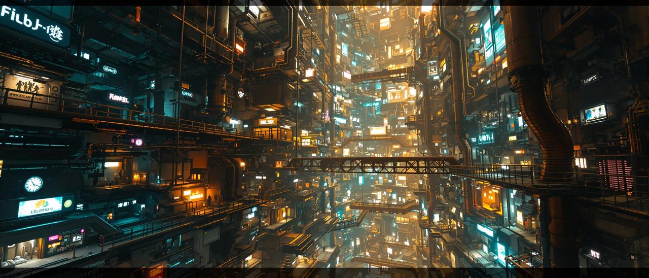 电影港 - 霓虹深渊背景